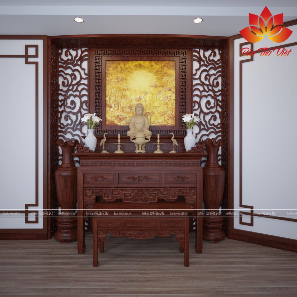 Bàn thờ Việt cung cấp sản phẩm bàn thờ Phật Quan Âm